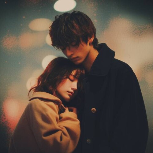 恋愛詩 夜中の風景