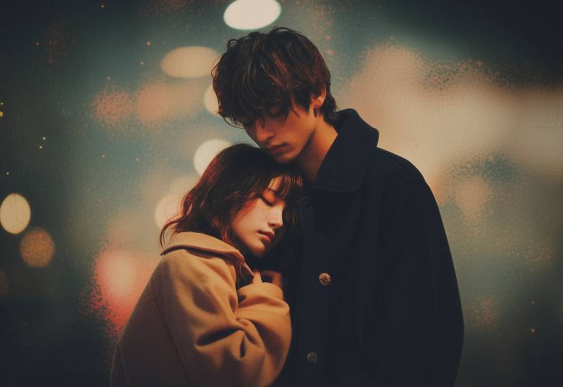 恋愛詩 夜中の風景