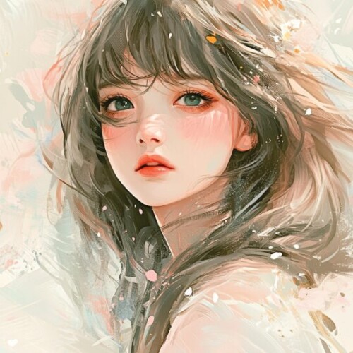 恋愛詩「空をさまよう」の一かけらの今によるイラスト画像です。
