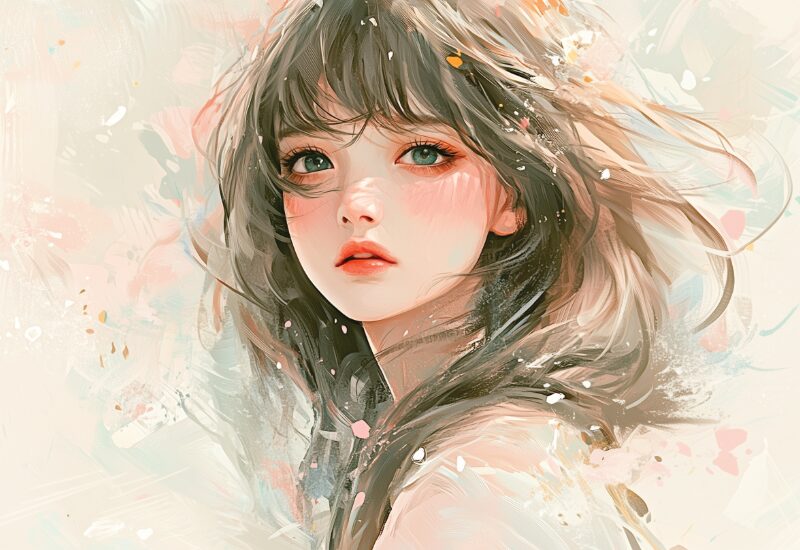恋愛詩「空をさまよう」の一かけらの今によるイラスト画像です。